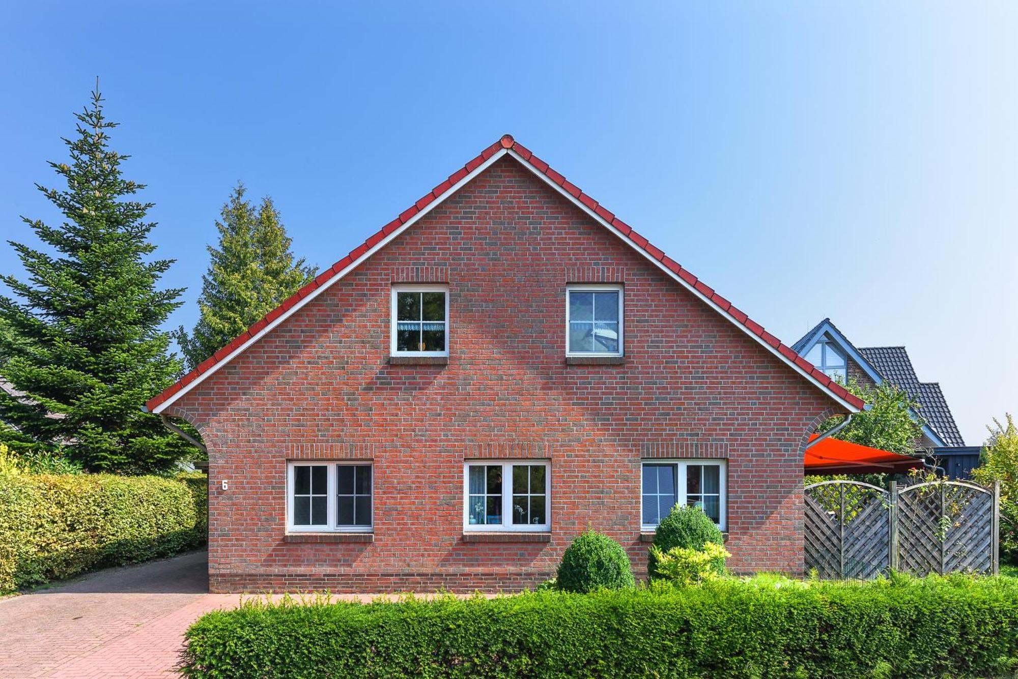Jever-Ferienhaus Gartenblick Bagian luar foto