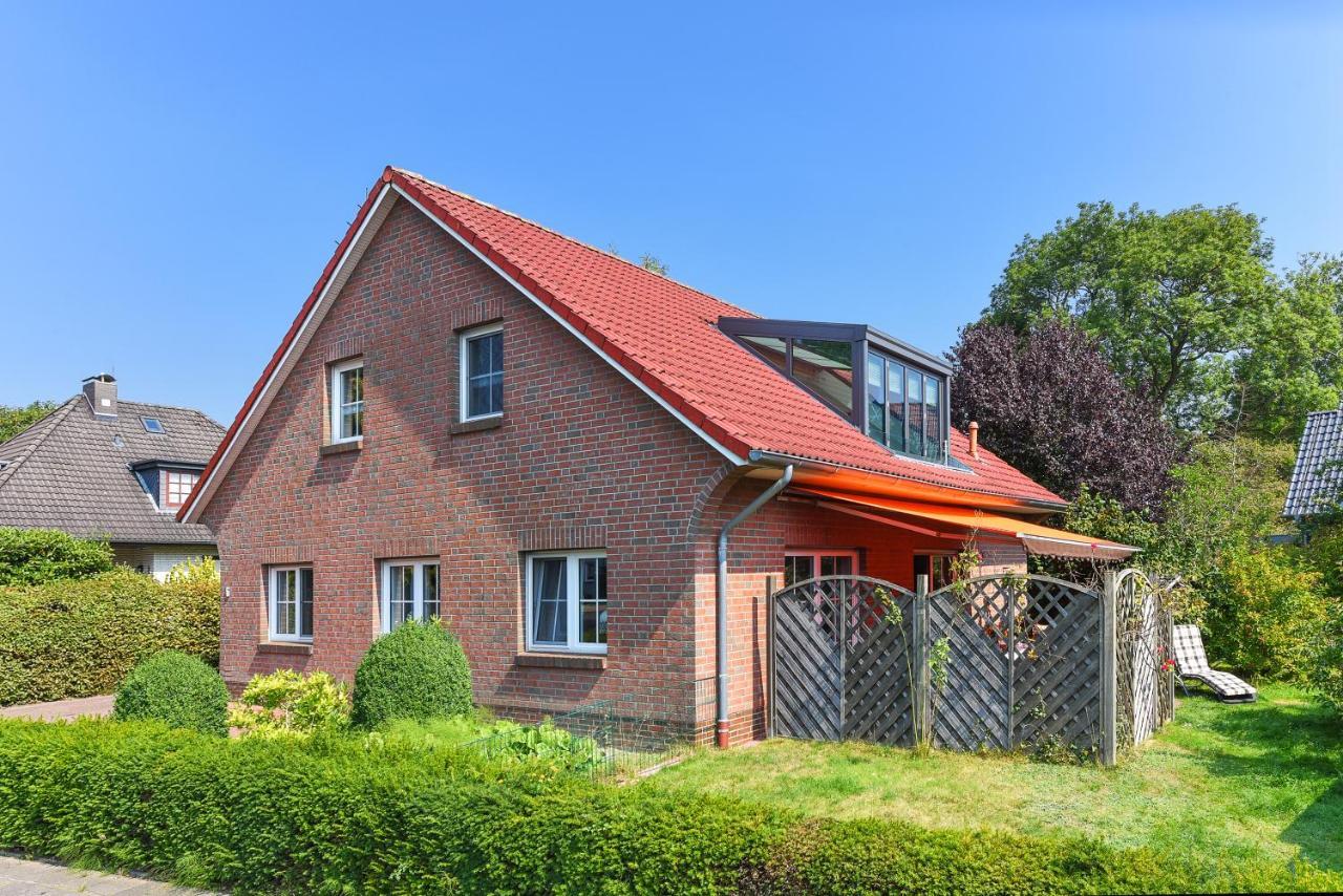 Jever-Ferienhaus Gartenblick Bagian luar foto